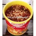 Plastic instant noodles container